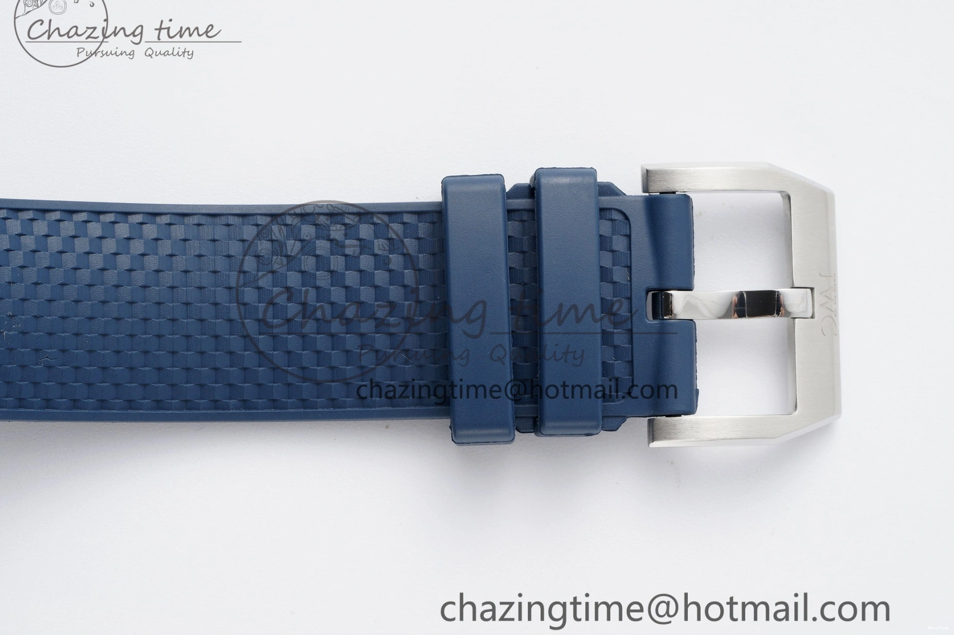 MIROTIME 0206 Attractive Aquatimer Chrono SS RSF 1:1 Best Edition Blue Dial on Blue Rubber Strap A 7056